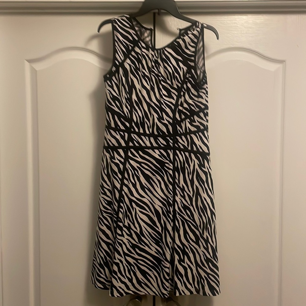 Black and white dress